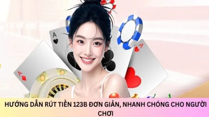 Các bước để thực hiện rút tiền 123B dễ dàng nhất